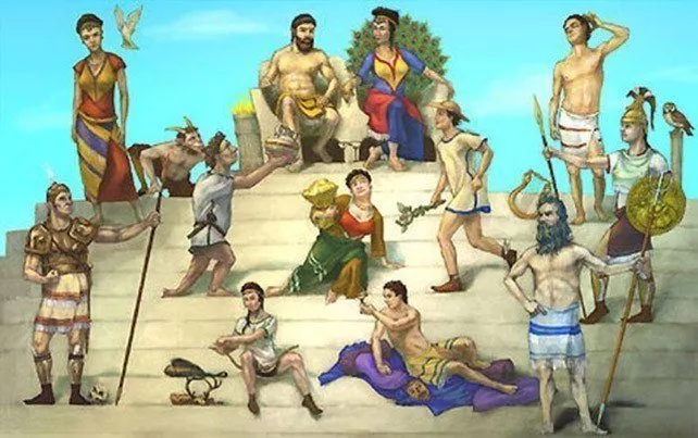 Двенадцать богов Олимпа 