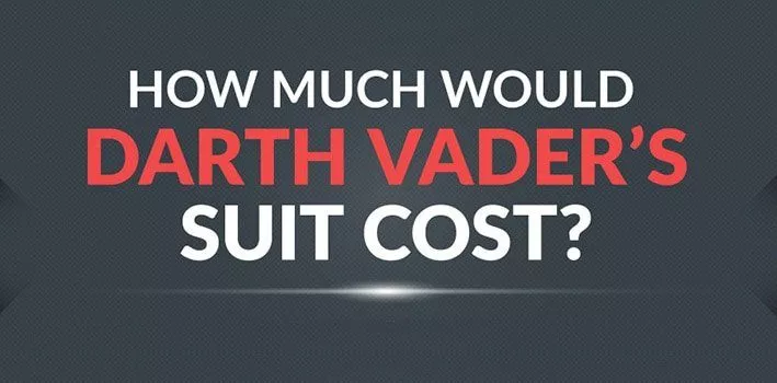 Сколько будет стоить костюм Дарта Вейдера?  
