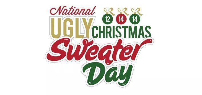 Национальный день уpoдливых рождественских свитеров 
