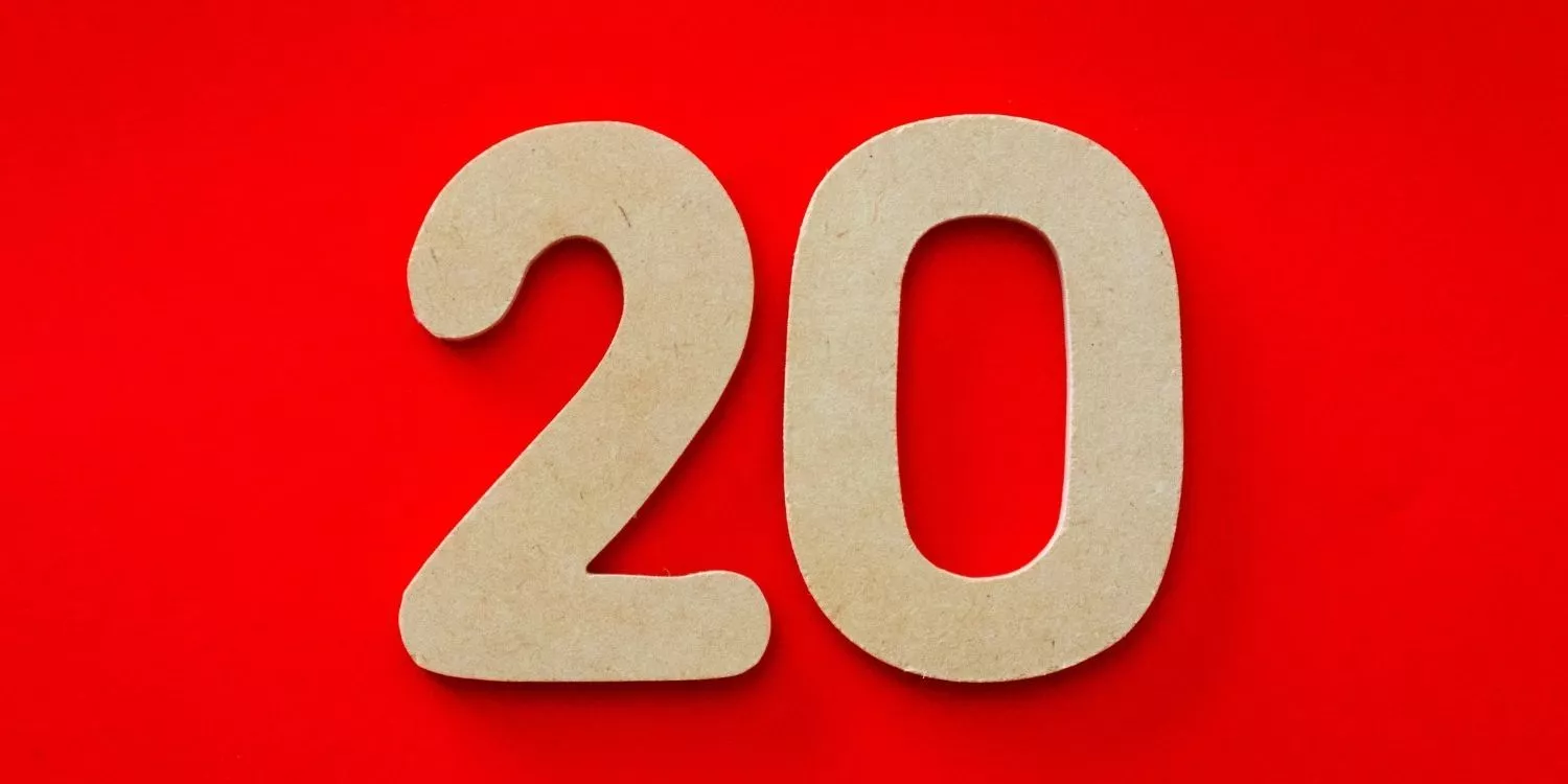Двадцать потрясающих фактов о числе 20 