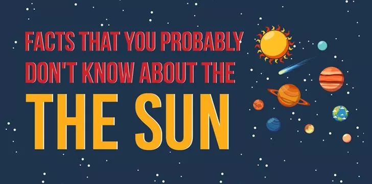 Факты о Солнце, которые вы, вероятно, не знали > Интересные факты