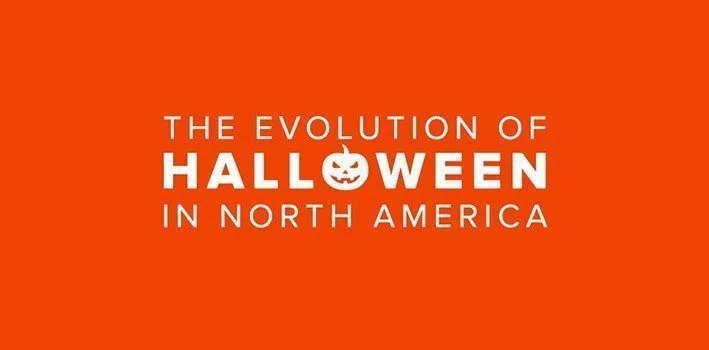 Эволюция Хэллоуина в Северной Америке. Инфографика > Интересные факты